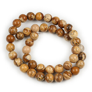 Margele Picture Jasper sfere 8mm (sirag)