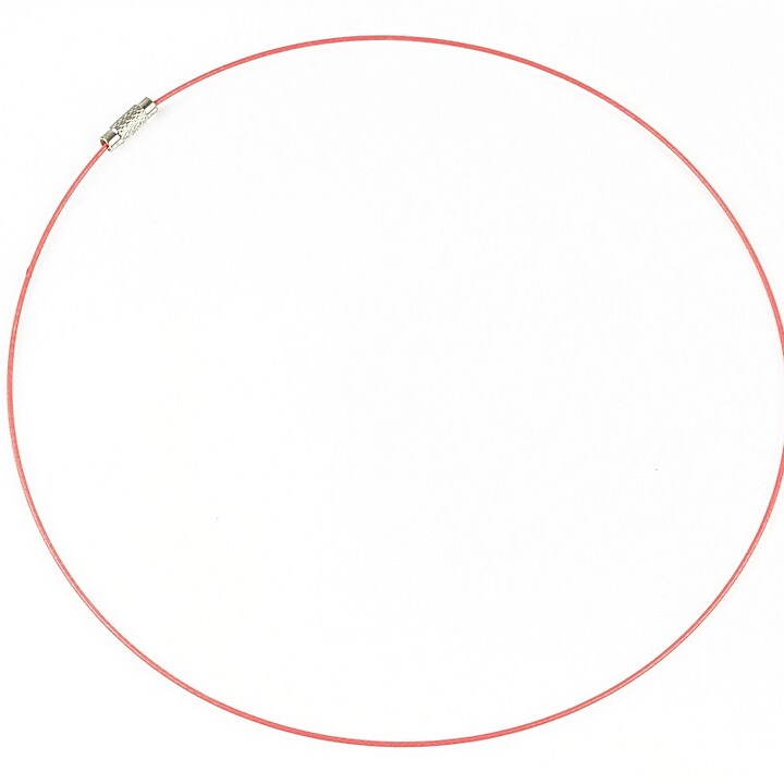 Baza siliconata colier, diametru 14,5cm - corai