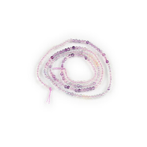 Margele fluorit gradient sfere fatetate 2mm (sirag)