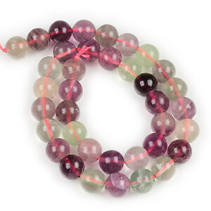 Margele fluorit sfere 10mm (sirag)