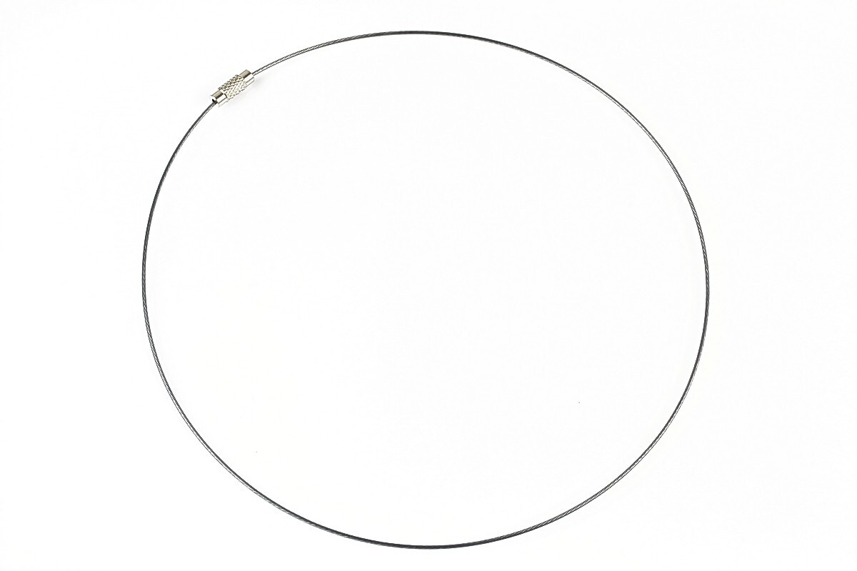 Baza siliconata colier, diametru 14,5cm - gri