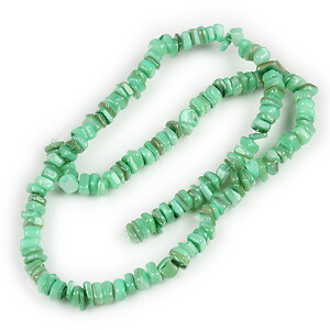 Sirag margele sidef nuggets 4,5-9x4,5-7mm - verde