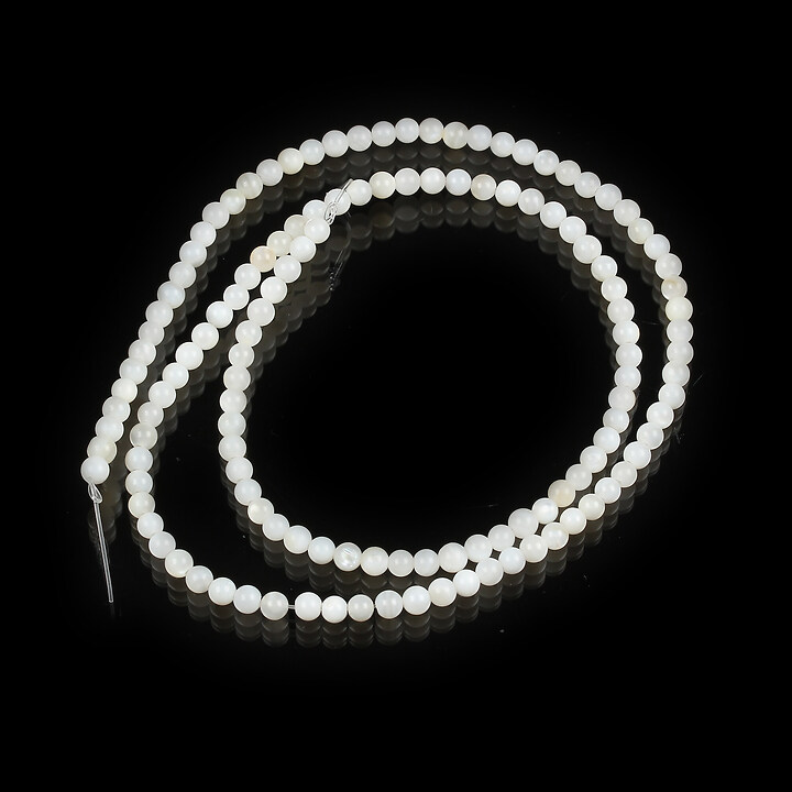 Margele sidef sfere 2,5mm (sirag)