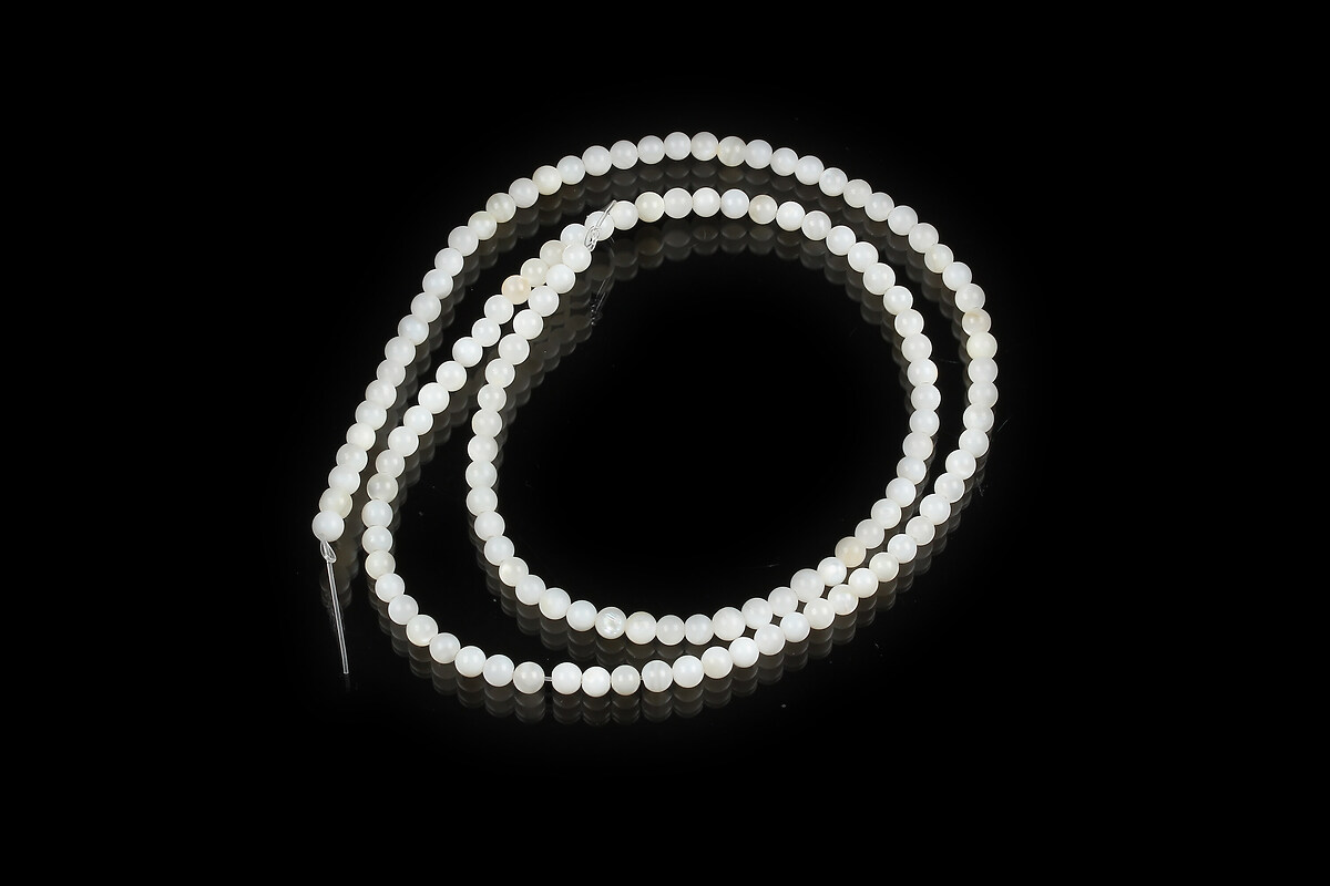 Margele sidef sfere 2,5mm (sirag)
