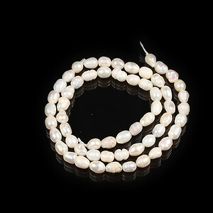 Margele perle de cultura bob de orez aprox. 5-11x4,5-6mm (sirag)