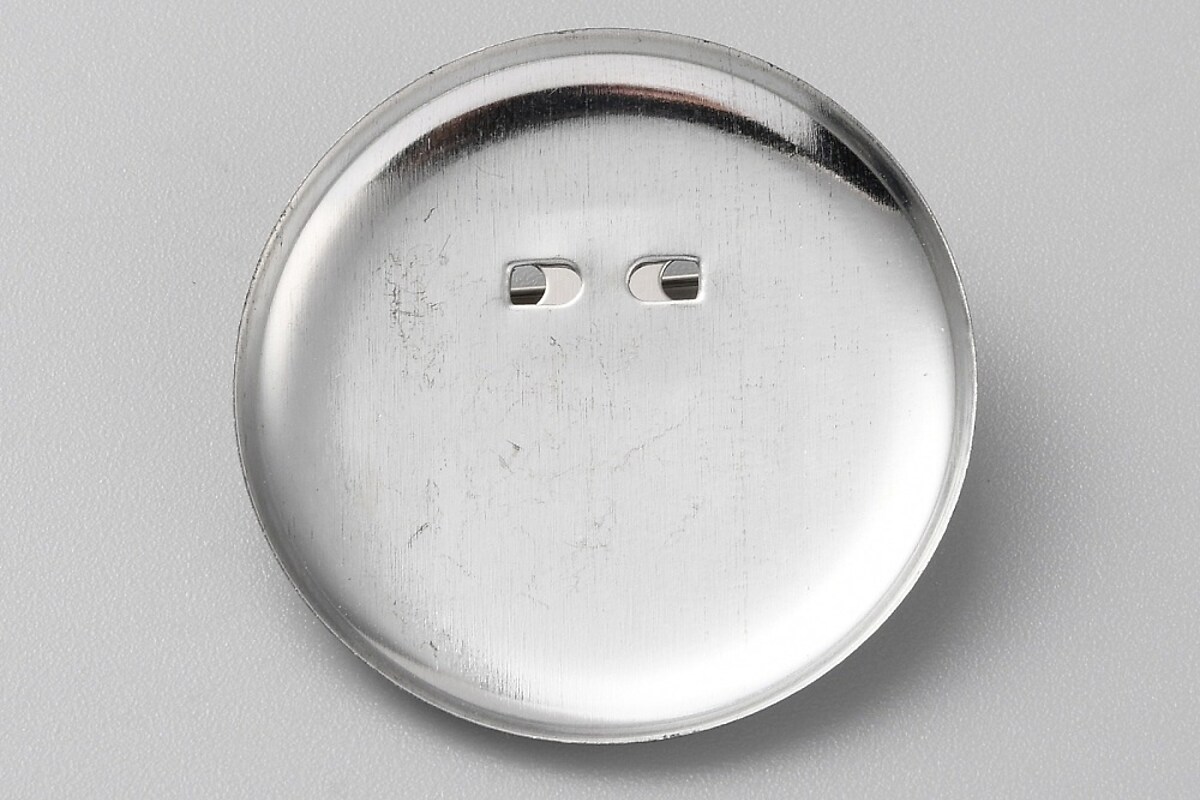 Baza brosa argintiu inchis cu platou 34mm