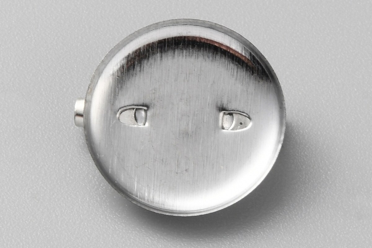 Baza brosa argintiu inchis cu platou 16,5mm