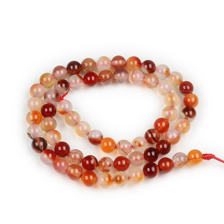 Margele Sardonyx sfere 6mm (sirag)