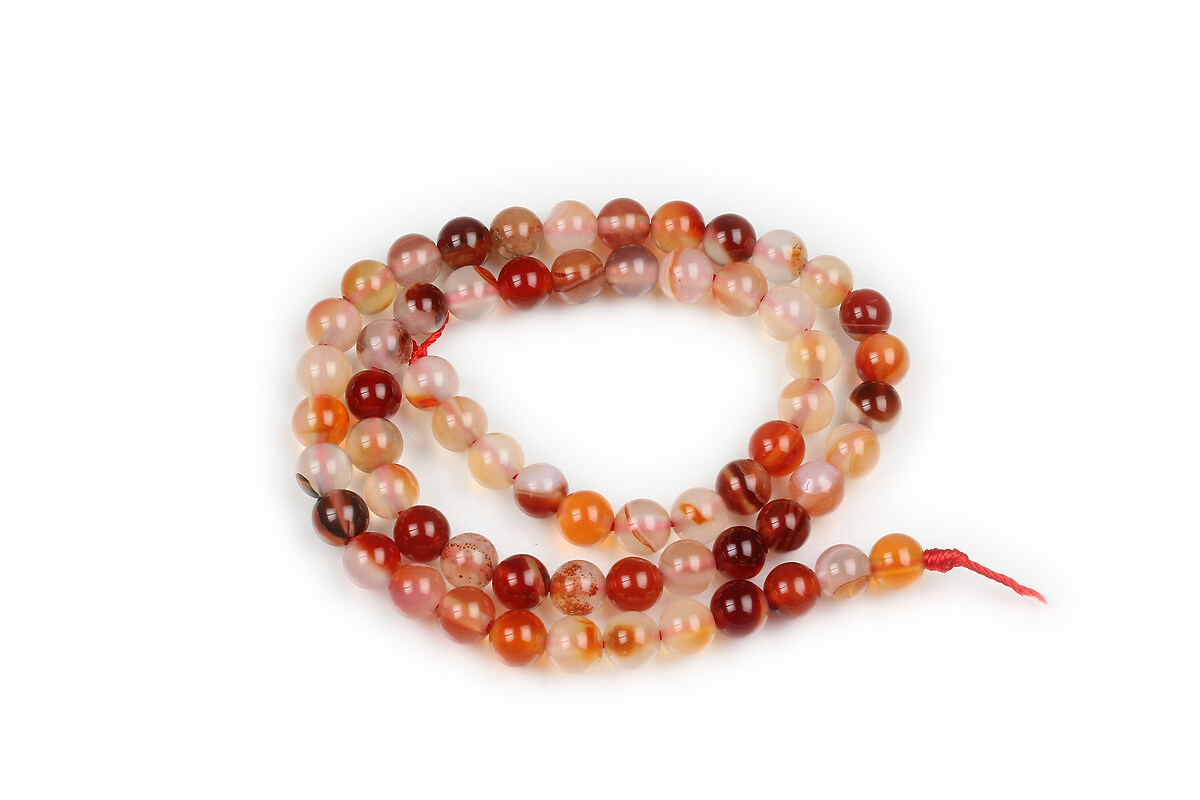 Margele Sardonyx sfere 6mm (sirag)