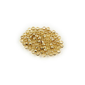 Crimp auriu 2x1,5mm (3g - aprox. 300 buc.)
