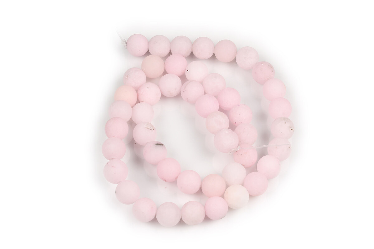 Margele Cherry Blossom Jasper frosted (mat) sfere 8mm (sirag)