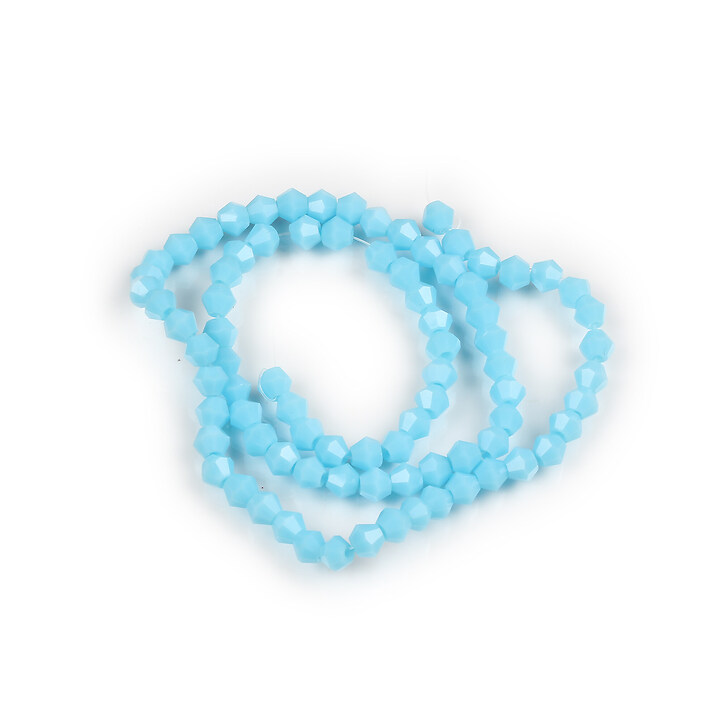 Margele cristal biconic 4x4mm (sirag) - bleu opac
