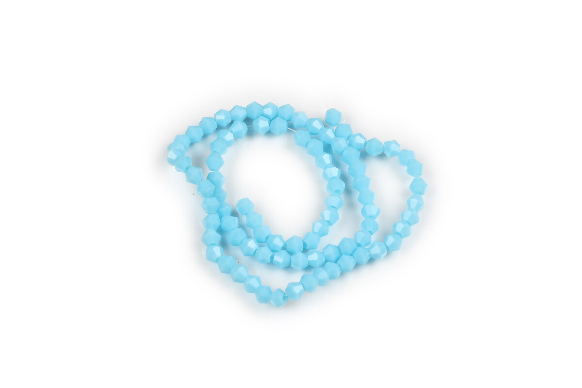Margele cristal biconic 4x4mm (sirag) - bleu opac
