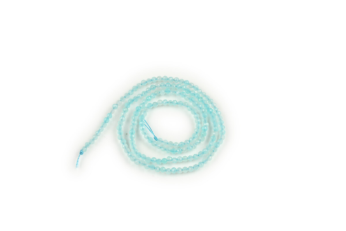 Margele amazonite sfere fatetate 2mm (sirag)