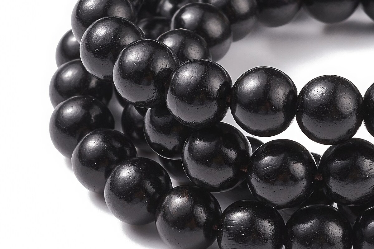 Colier sau bratara pe 4 randuri cu margele Mala naturale de lemn si ochi de tigru, lungime 76cm