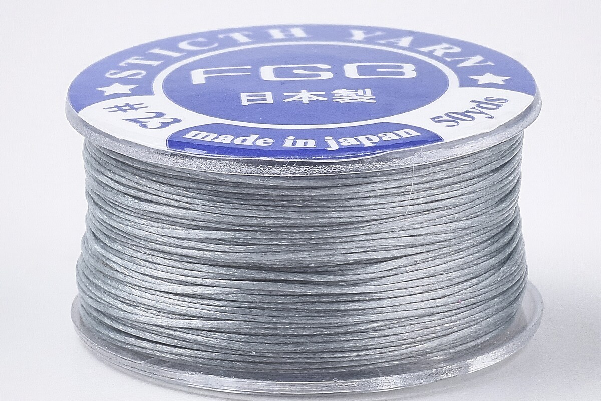 Rola guta elastica japoneza pentru margelele de nisip, grosime 0,1mm, rola aprox. 40m - gri