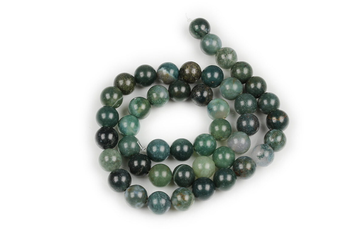Margele Moss Agate sfere 8mm (sirag)