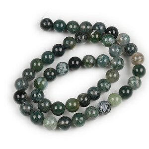 Margele Moss Agate sfere 8mm (sirag)