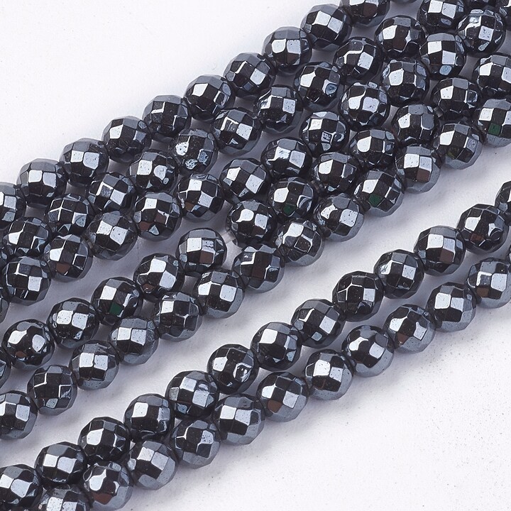 Hematit sfere fatetate 3mm (sirag)