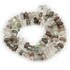 Margele lodolite cuart nuggets 8-13x6-9mm (sirag)