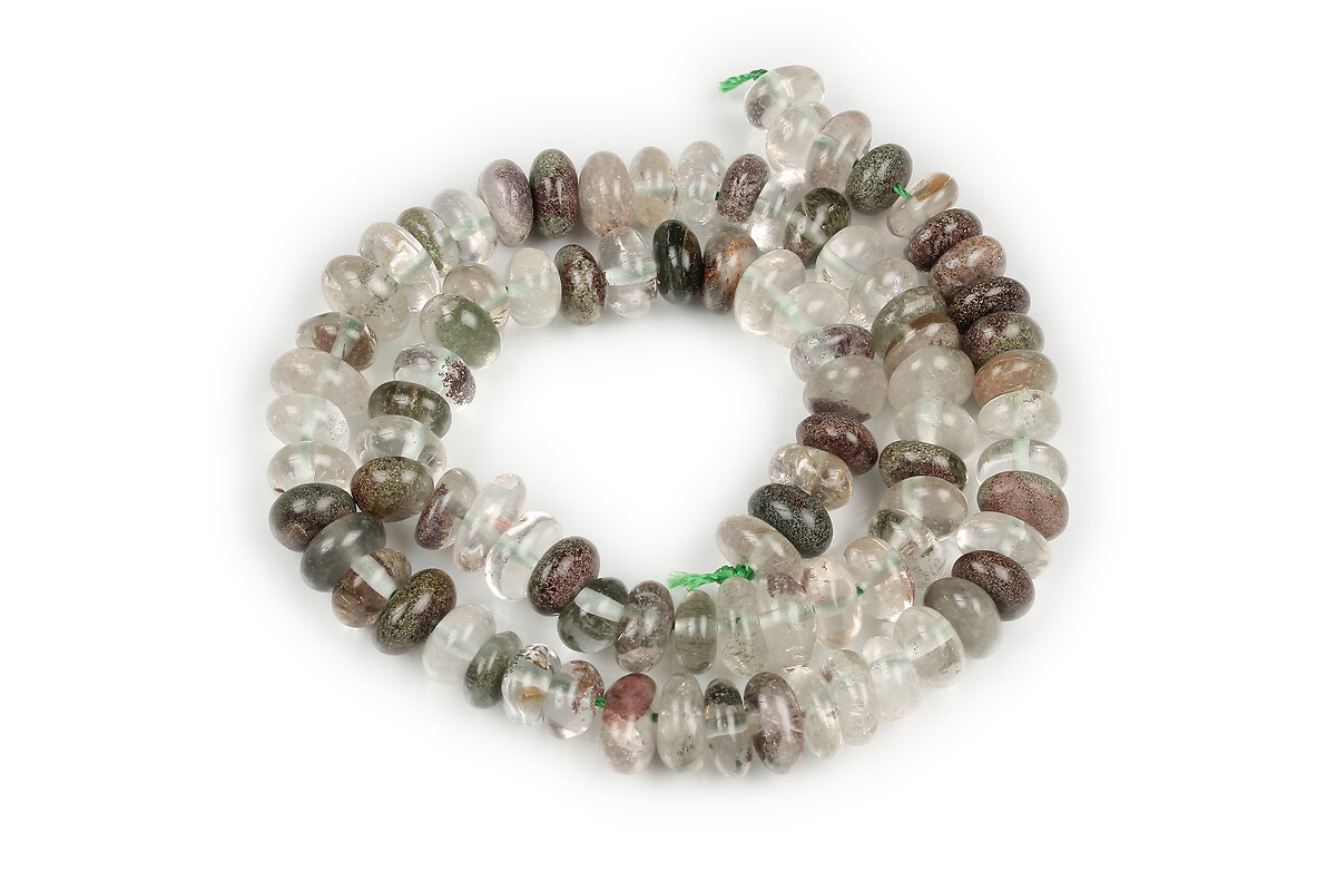 Margele lodolite cuart nuggets 8-13x6-9mm (sirag)