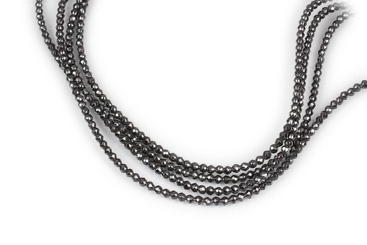 Hematit sfere fatetate 3mm (sirag)