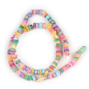 Sirag margele sidef nuggets 4,5-9x4,5-7mm - mix