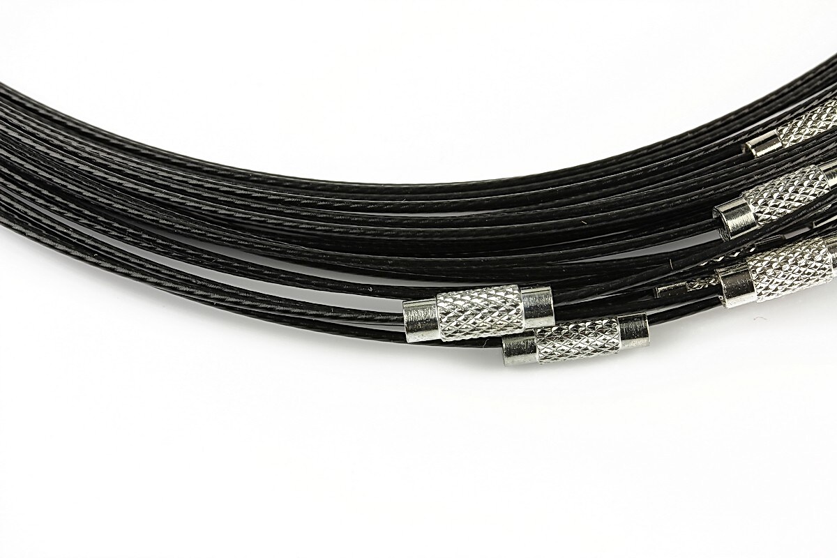 Baza siliconata colier, diametru 14,5cm - negru