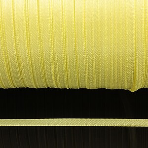 Snur saten latime 3mm (10m) - galben