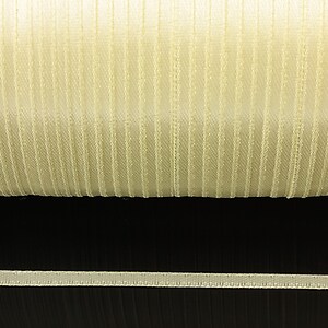 Snur saten latime 3mm (10m) - galben deschis