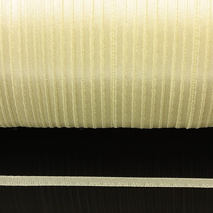 Snur saten latime 3mm (10m) - galben deschis
