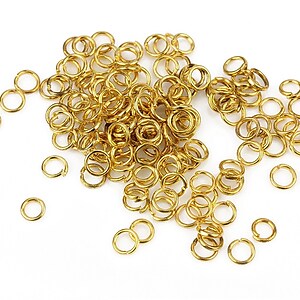 Zale aurii 4mm (grosime 0,7mm) 10 grame