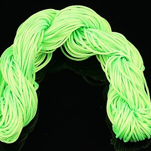 Ata nylon, grosime 1mm, 20-22m, verde neon