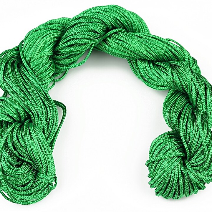 Ata nylon, grosime 1mm, 20-22m, verde iarba