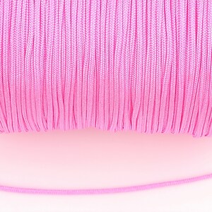 Snur nylon grosime 1,4mm (10m) - roz