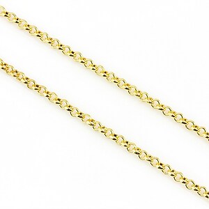 Lant auriu zale rotunde 2mm (49cm)