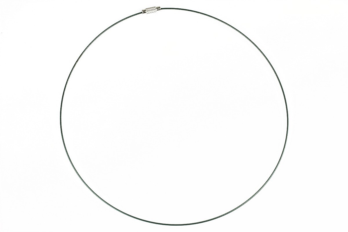Baza siliconata colier, diametru 14,5cm - gri petrol