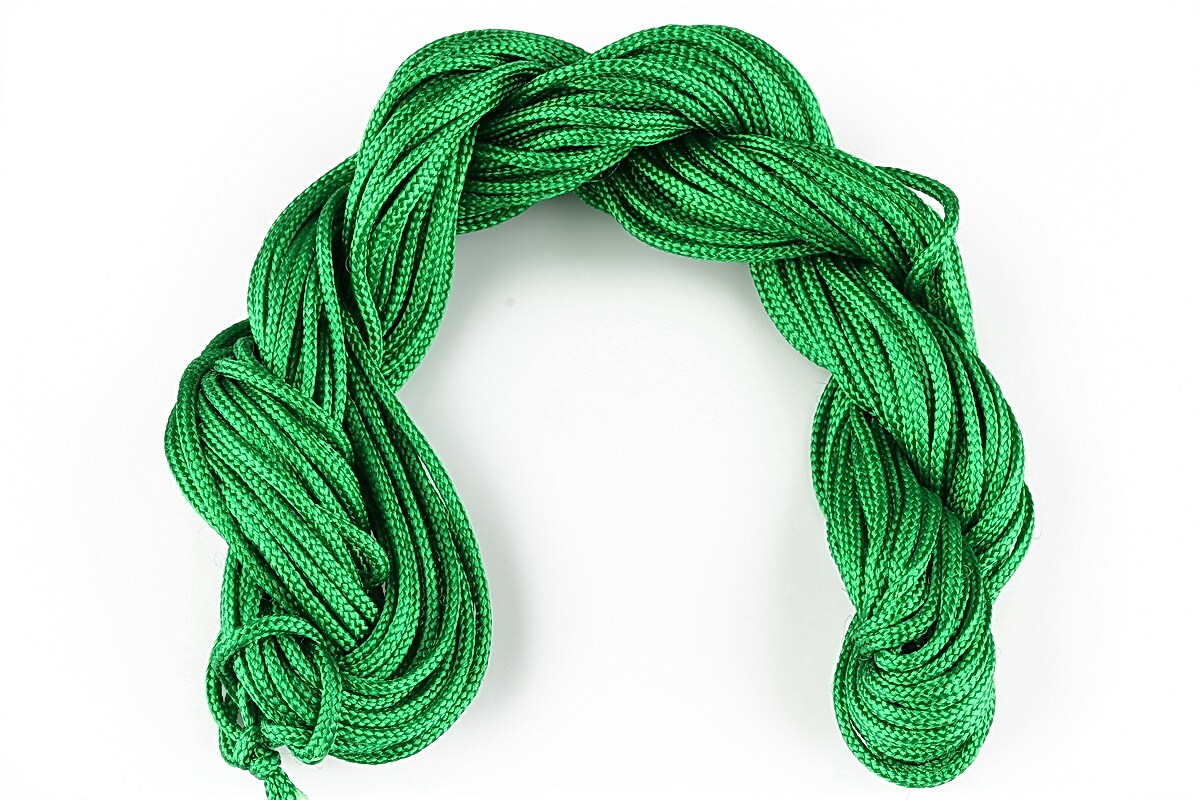 Ata nylon, grosime 2mm, 12m, verde