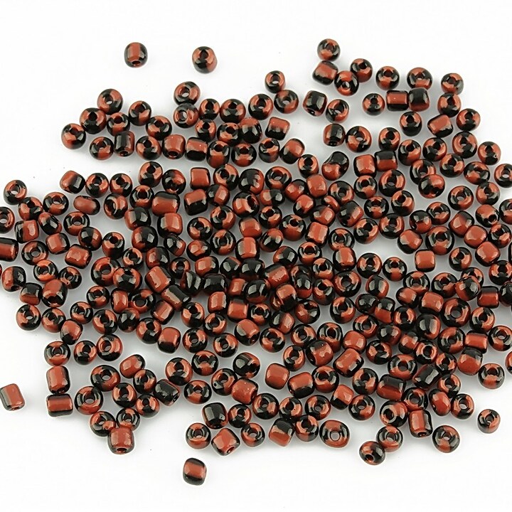 Margele de nisip 2mm in 2 culori (50g) - cod 177 - negru,grena