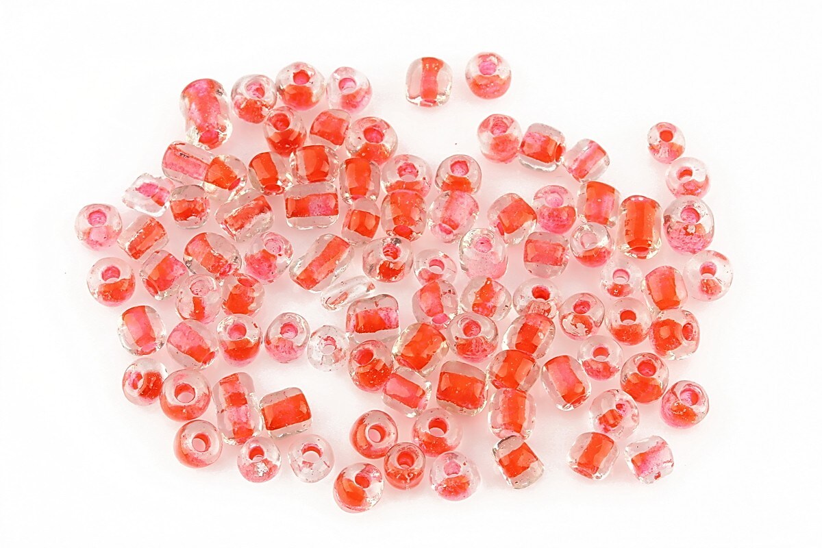 Margele de nisip 4mm (50g) - cod 214 - rosu corai