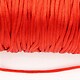Snur nylon satinat grosime 2mm (5m) - rosu