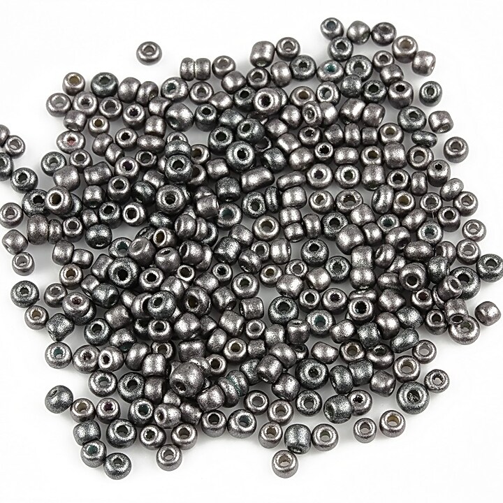 Margele de nisip 2mm (50g) - cod 236 - gri