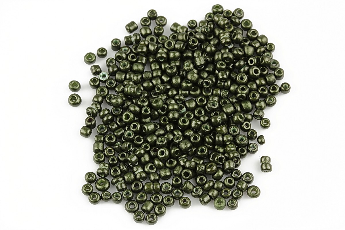 Margele de nisip 2mm (50g) - cod 237 - verde inchis