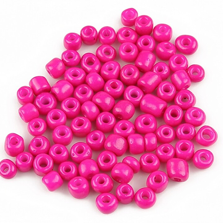 Margele de nisip 4mm (50g) - cod 253 - fucsia