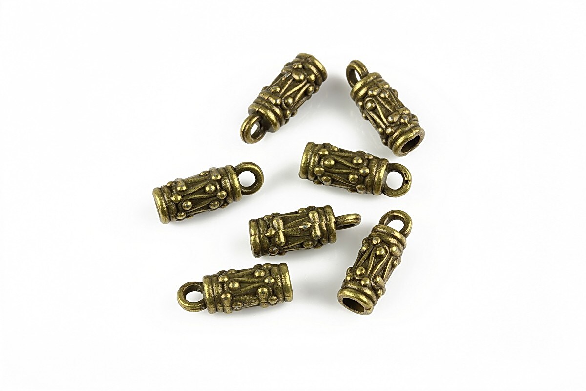 Capat de snur bronz 13x5mm