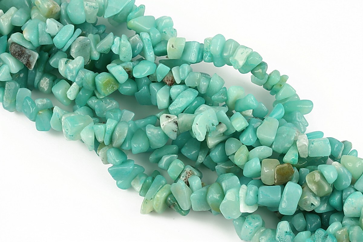 Chipsuri amazonite lucioase