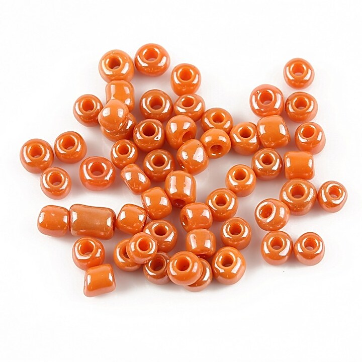 Margele de nisip 4mm (50g) - cod 263 - portocaliu