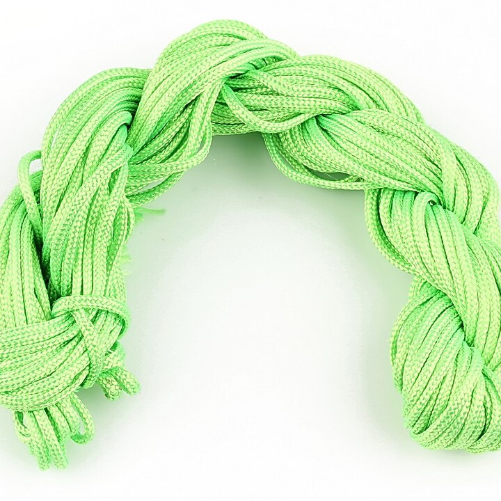 Ata nylon, grosime 2mm, 12m, verde