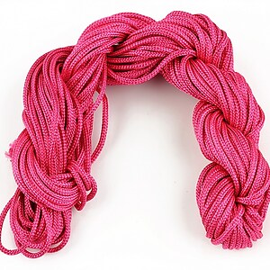 Ata nylon, grosime 2mm, 12m, fucsia