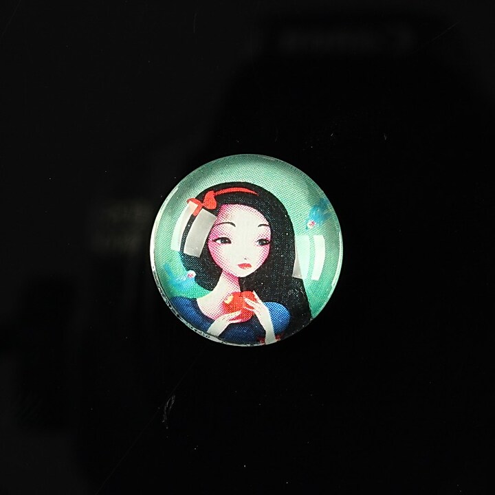 Cabochon sticla 18mm "Fairy tale" cod 068